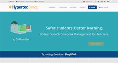 Desktop Screenshot of hypertecdirect.com